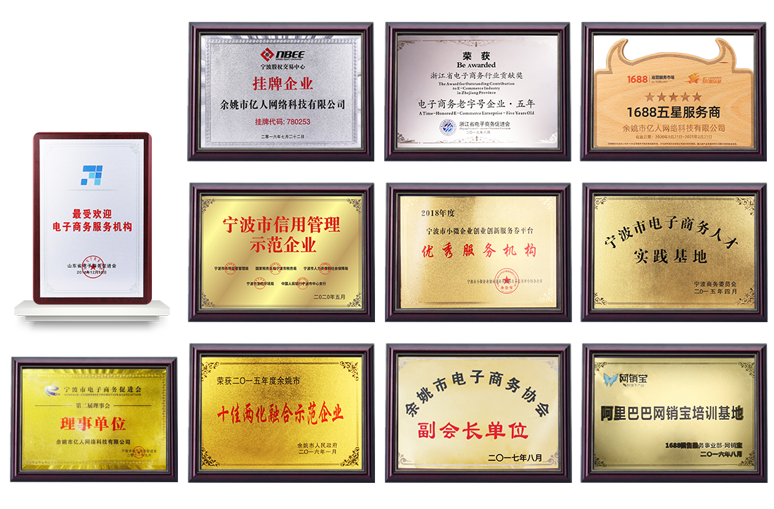 榮譽資質(zhì)